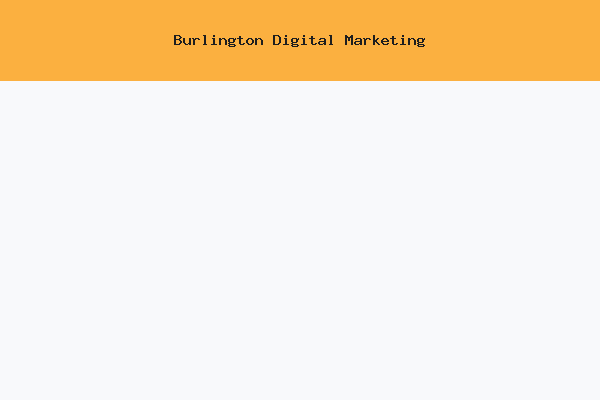 Burlington Digital Marketing