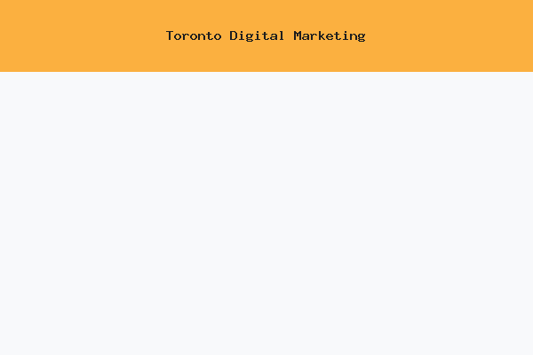 Toronto Digital Marketing